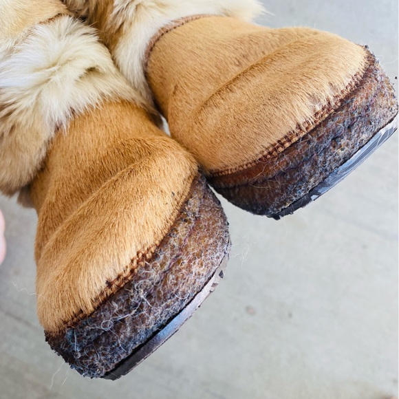TECNICA | Brown Fur Leather Winter Boots 37 - Picture 5 of 12